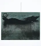 Joseph Beuys, EIN-STEIN-ZEIT, 1984, Serigrafie auf Zinkplatte mit angelötetem Draht