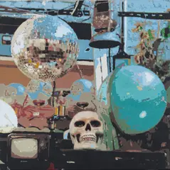 Römer + Römer, "Naturaleza Muerta de Segunda Mano", 2006, Öl und Acryl auf Leinwand
