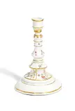 Leuchter mit Kakiemondekor by Meissen, 19. Jh, Porzellan, farbig und gold dekoriert, sold Nov 2023