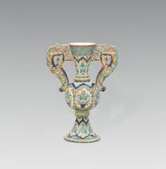Zsolnay, Large vase "Alhambra, 1884-89