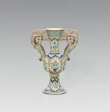Zsolnay, Large vase "Alhambra, 1884-89