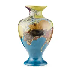 Rozenburg, BALUSTER VASE, CIRCA 1900, 1900, glazed earthenware