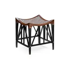 'THEBES' STOOL, CIRCA 1900 by Liberty & Co., 1900, beech, sold Apr 2026
