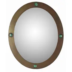 ARTS & CRAFTS WALL MIRROR, CIRCA 1910 by Liberty & Co., 1910, copper, sold Apr 2025