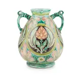 Della Robbia Pottery, ARTS & CRAFTS TWIN-HANDLED VASE, CIRCA 1900, 1900