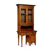 Liberty & Co., ARTS & CRAFTS BUREAU BOOKCASE, CIRCA 1910