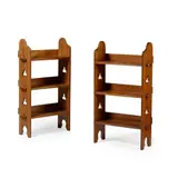 Liberty & Co., PAIR OF BOOKCASES, CIRCA 1910