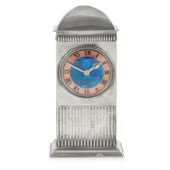 'TUDRIC' MANTEL CLOCK, CIRCA 1905 by Liberty & Co., 1905, pewter, sold Apr 2021