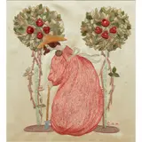 Liberty & Co., ARTS & CRAFTS 'QUITE CONTRARY' EMBROIDERED PANEL, CIRCA 1900