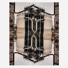 Marissa Rubinstein, Untitled (from the Reconstruction series), 2005, C-print collage