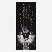 Scott Treleaven, Hand of Glory II, 2004, watercolor, Conté crayon and paper collage on board