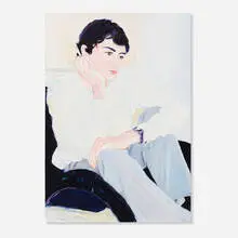 Christian by Billy Sullivan, 2002, oil on canvas, sold Nov 2023