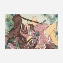 Ian Patrick, Lashes, 2005, gouache on paper
