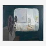 Edgar Bryan, Untitled (Film Projector), 2004, oil on canvas