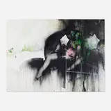 Matthew Greene, Black Dreams of the Narcotic Priestess, 2004, mixed media, acrylic and ink on canvas