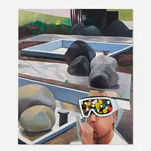 Michael Kalki, Rolling Stones, 2005, oil on linen