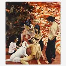 Skyler Brickley, The Accident, 2005, oil on canvas