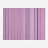 Brian Wills, Untitled (Pink), 2012, enamel, rayon, polyurethane on panel