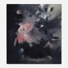 Michael van Ofen, Blumen (Flowers), 1999, oil on canvas