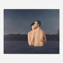 Ridley Howard, Violet's Effect, 2005, oil on linen