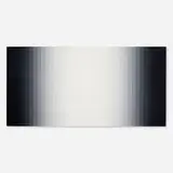 Norman Zammitt, Logistic Curve, 1978, acrylic on canvas board