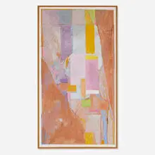 David Sorsensen, Untitled, 1987, oil on canvas in artist's frame
