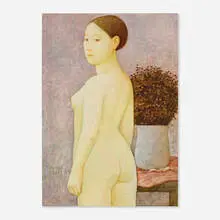Xue Mo, Untitled, 2003, oil on linen