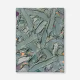 James Hayward, Chromachord #50, 1999, oil on canvas laid to board