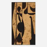 James Jarvaise, Untitled (from the Collage Series), 1956, oil and paper collage on canvas