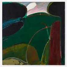 James Jarvaise, Untitled (from the Hudson River School Series), 1964, oil on canvas