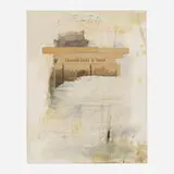 Lawrence Carroll, Donald Judd is Dead (from the Obituary Series), c. 1987-91, mixed media collage on paper