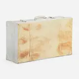 Graciela Sacco, Untitled, 1997, mixed-media, heliograph on found suitcase