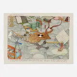 William T. Wiley, Seeing However Briefly What the Matter Is, c. 1985, watercolor, ink, and graphite on paper