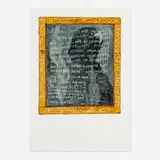 William T. Wiley, So..Dutch Amp, 2002, watercolor, ink, and pastel on paper