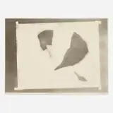 Joe Goode, Untitled (X-Ray Drawing), 1975, charcoal on Arches Special MBM
