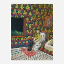 Lucas Samaras, Untitled, 1962, pastel and crayon on paper