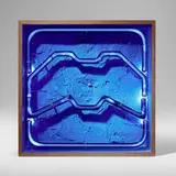 Chryssa, Untitled (Blue Light)