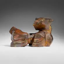 Louise Nevelson, Kneeling Horse, bronze