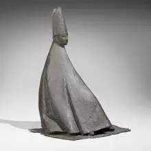 Cardinale by Giacomo Manzù, 1955, bronze, sold May 2025