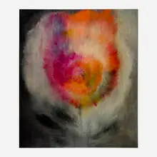 Ross Bleckner, Flower Power Painting, 2011, oil on linen