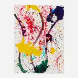Sam Francis, Untitled (SF88-489), 1988, acrylic on paper