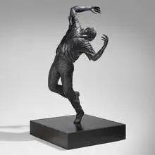 Robert Longo, Speed of Grace, 1982-83, bronze
