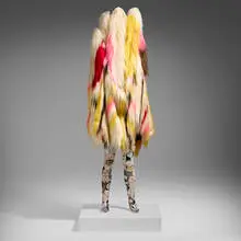 Nick Cave, Soundsuit, 2010, mixed media including hair and sequined appliqués, metal and mannequin