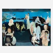 Helen Verhoeven, Donner Dames, 2011, acrylic on canvas