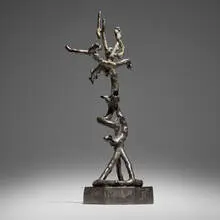 Prom by Barry Flanagan, 2001, cast bronze, sold May 2025