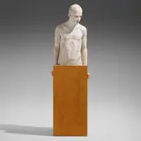 Bruno Walpoth, Adam, 2009, carved lime wood, stained wood