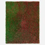 Flowerbed by Zhuang Hong Yi, 2015, acrylic on rice paper construction on linen, sold May 2025