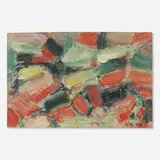 Oswaldo Vigas, Composition, 1960, oil on cardboard