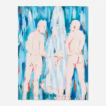 Salomé, In the Shower, 1988, acrylic on canvas