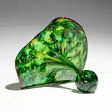Aspen Green Persian by Dale Chihuly, 2009, hand-blown glass with aventurine, sold May 2025
